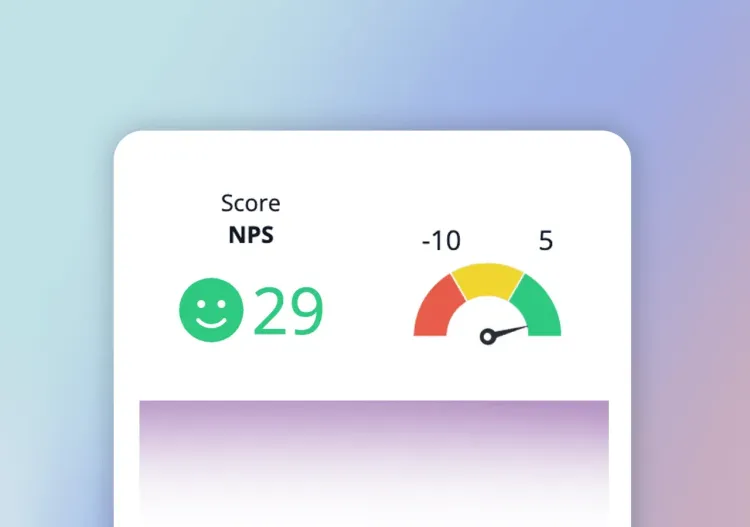 Score eNPS de 29 sur le tableau de bord IDTree, avec un indicateur de -10 à 5